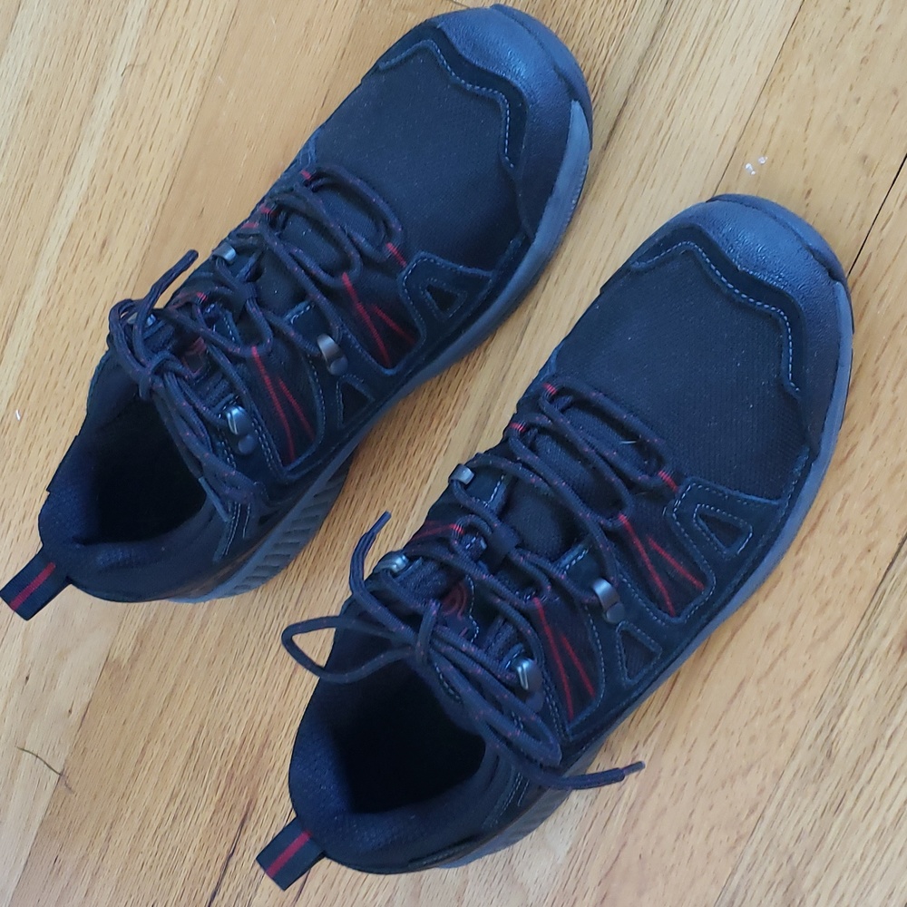 Orthofeet waterproof shoes.